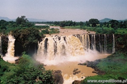Etiopia wyprawa wodospady tis isat